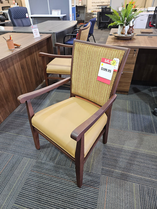 Wood Side Chair Set of 2