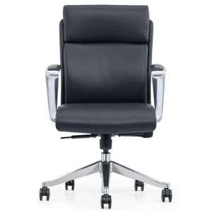 Bacia Mid-Back Executive Leather Office Chair