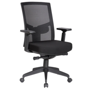 Santa Fe Managers High Back Mesh Office Chair w/ Arms | Black