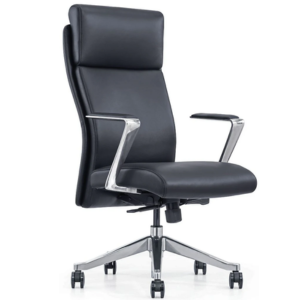 Bacia Executive High Back Leather Office Chair