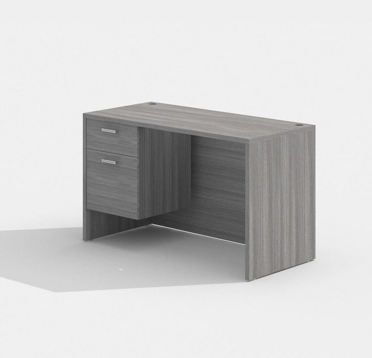 Bellagio 48" Suspended Single Pedestal Rectangular Desk