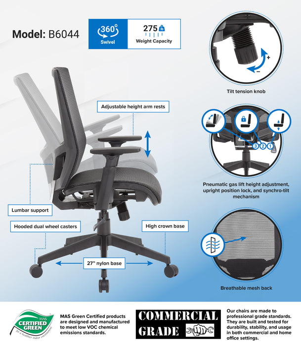 Bedarra All Mesh Task Chair