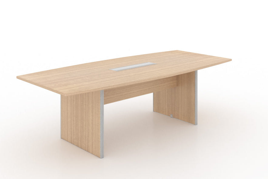 Santa Monica 8' Boat Shaped Conference Table