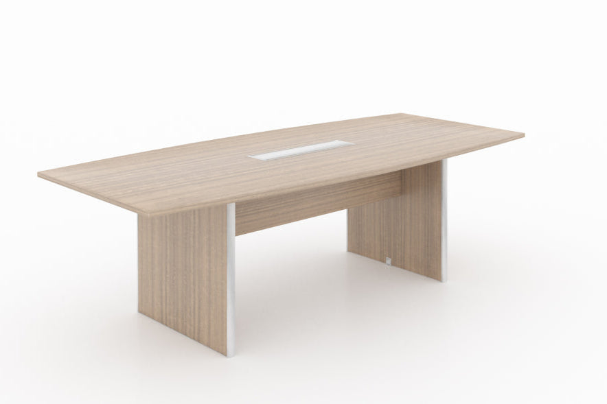 Santa Monica 8' Boat Shaped Conference Table