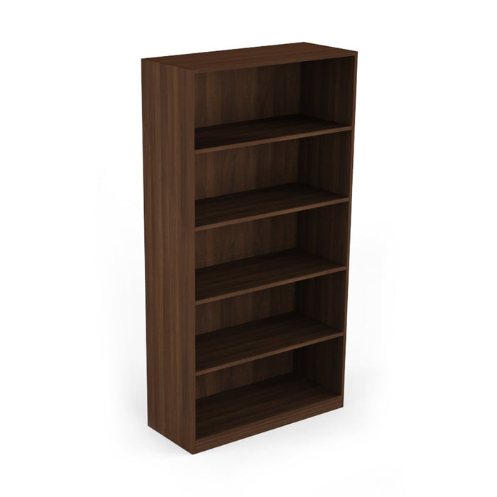Bellagio Office Bookcase | 69" - Freedman's Office Furniture - Office Bookcase in Walnut