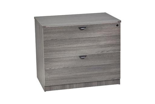 Bellagio 2 Drawer Lateral File Cabinet - Freedman's Office Furniture - Grey