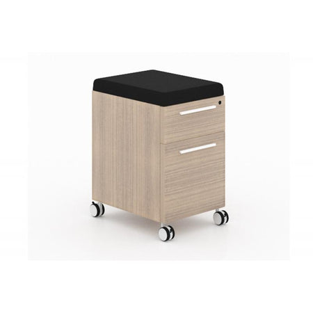 Santa Monica Deluxe Mobile Office Pedestal Box File - Freedman's Office Furniture - Noce
