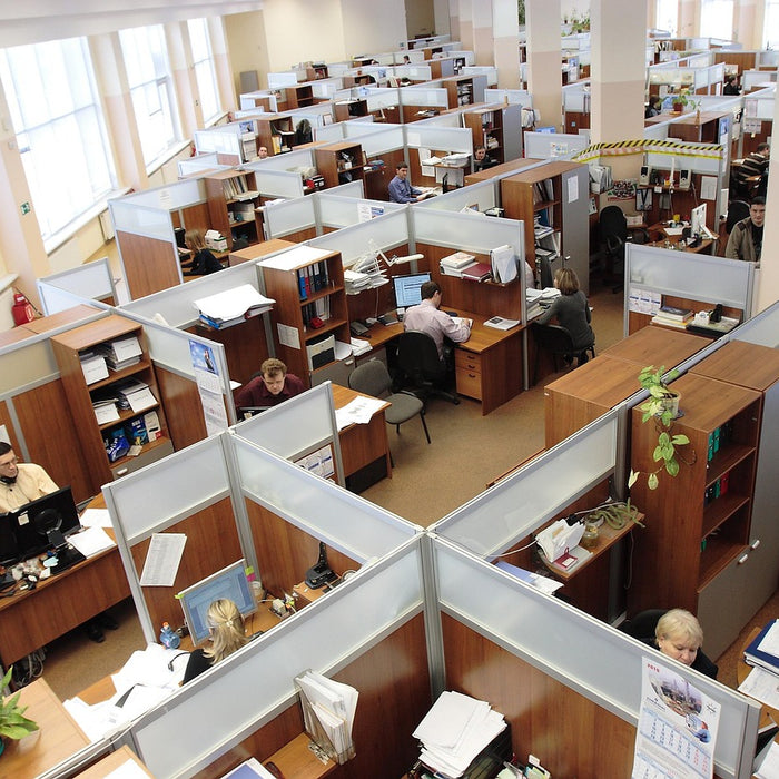 Organized Cubicle Ideas - Freedman's Office Furniture - Main