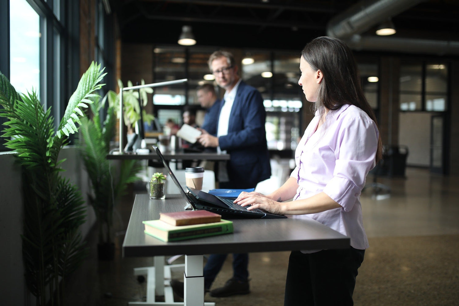 Standing Desk Ergonomics - Freedman's Office Furniture - Main