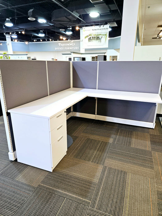 6x6 Modern Office Cubicle Pack