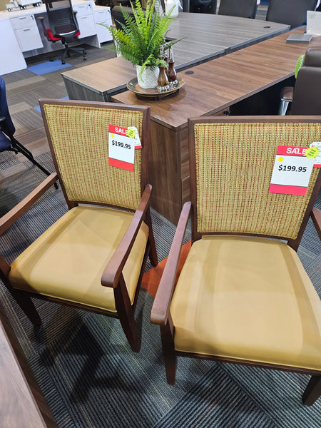 Wood Side Chair Set of 2