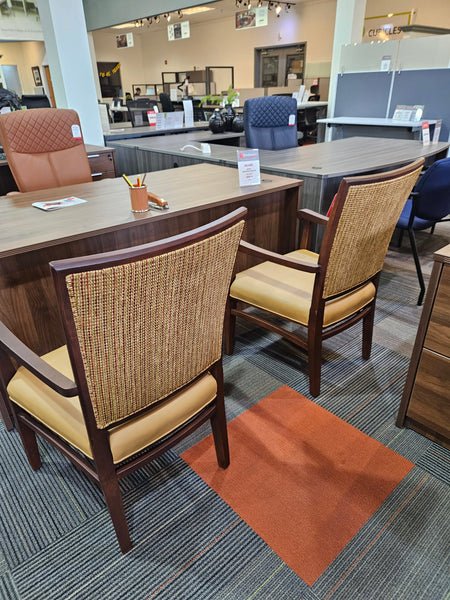 Wood Side Chair Set of 2