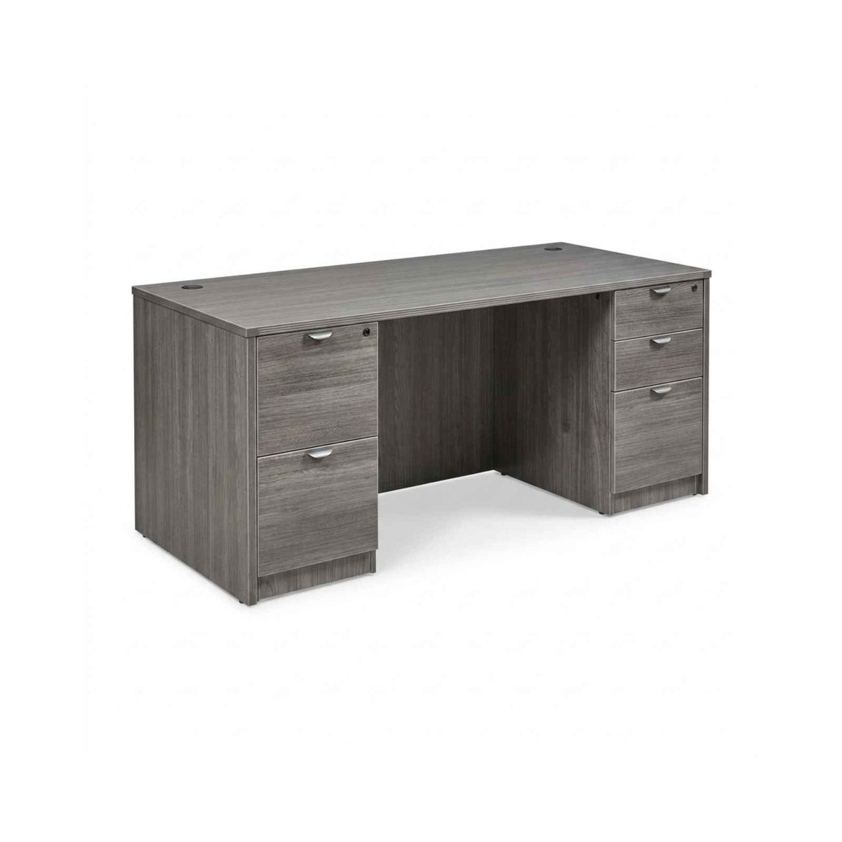 Bellagio 71"W Double Pedestal Rectangular Desk