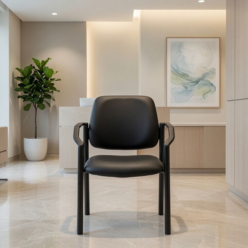 Nexus Antimicrobial Mid-Back Guest Chair | 300 lb