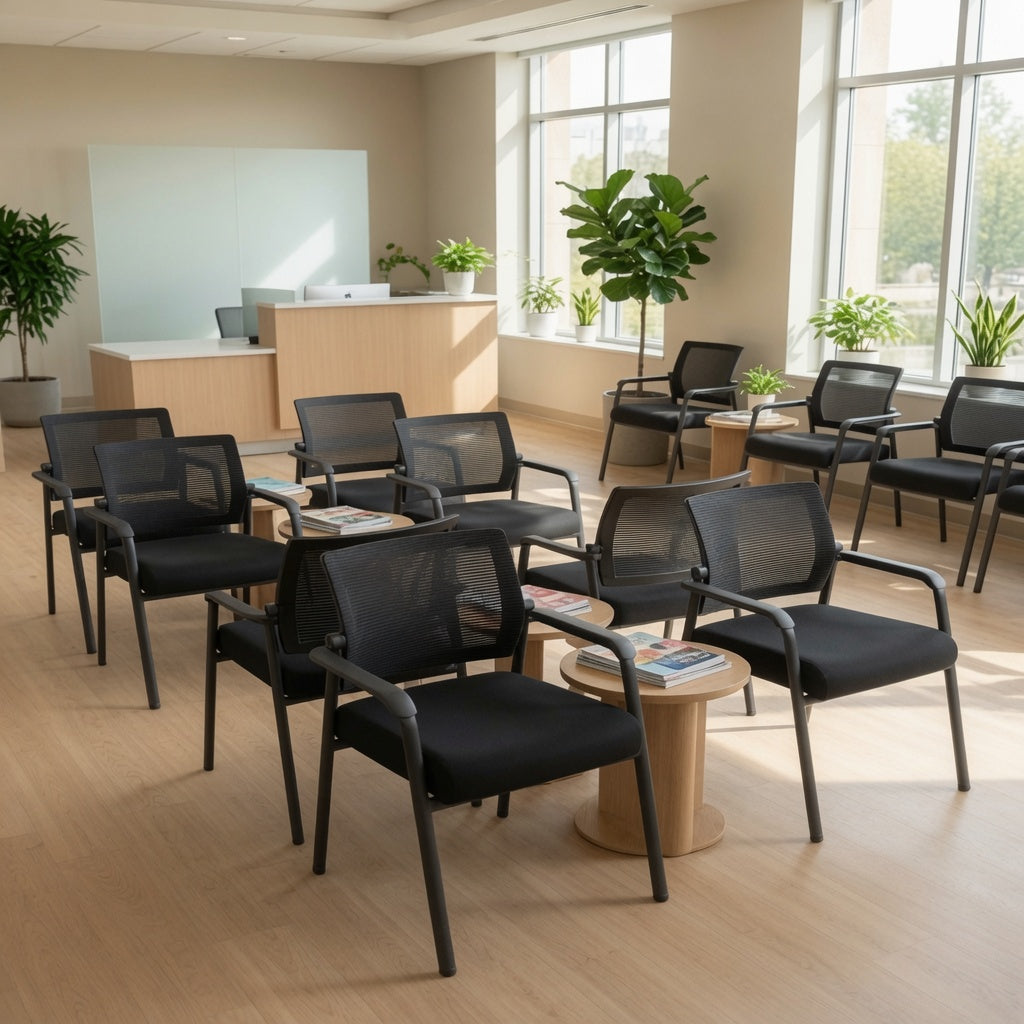 Allara Mesh Guest Chair | Waiting Room Seating
