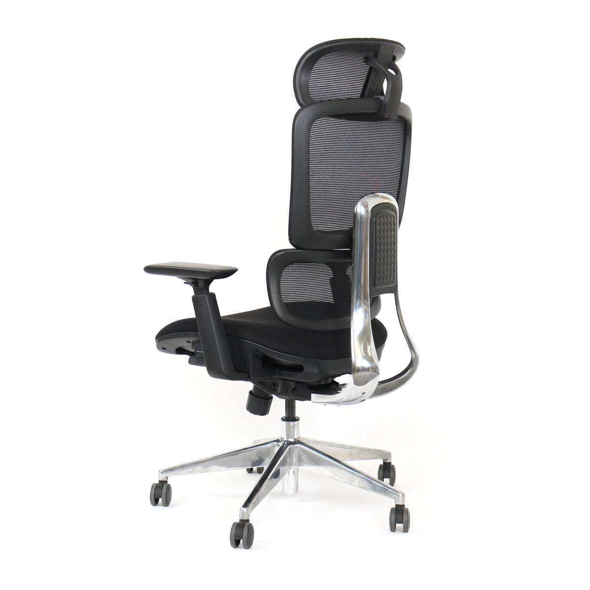 Task chair with headrest