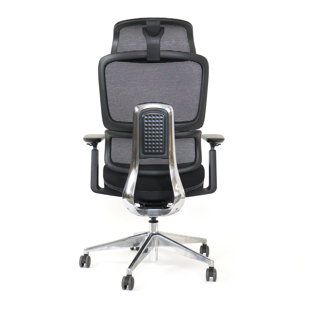 Task chair with headrest