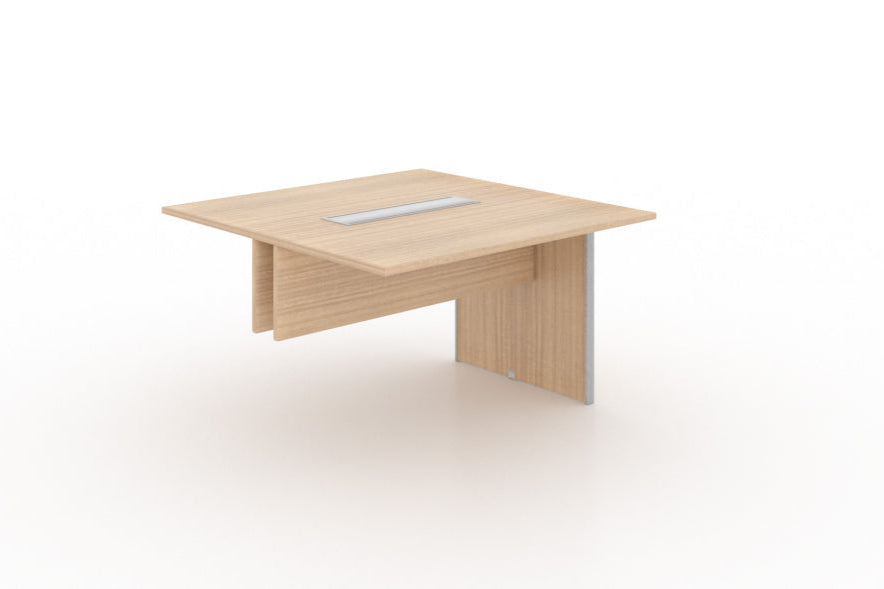 Santa monica 4' rectangular conference table extension - Noce