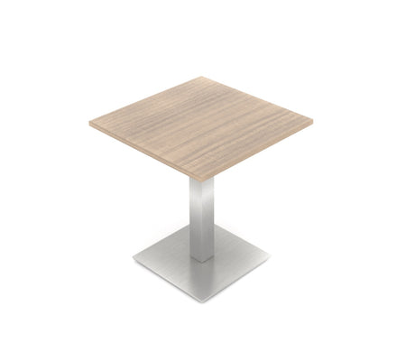 Santa monica square top cafeteria table - Noce