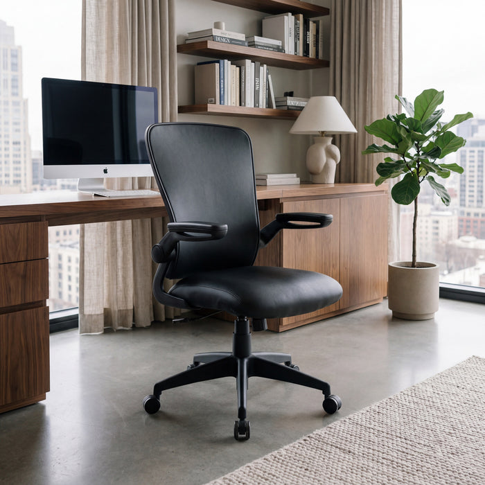 Vitalis Antimicrobial Flip-Arm Task Chair | Medical