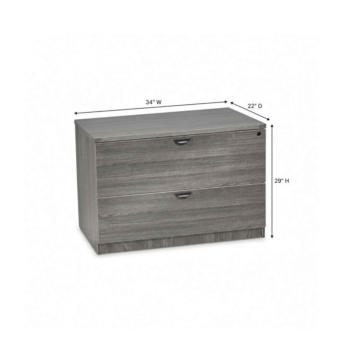 Bellagio 2 Drawer Lateral File Cabinet