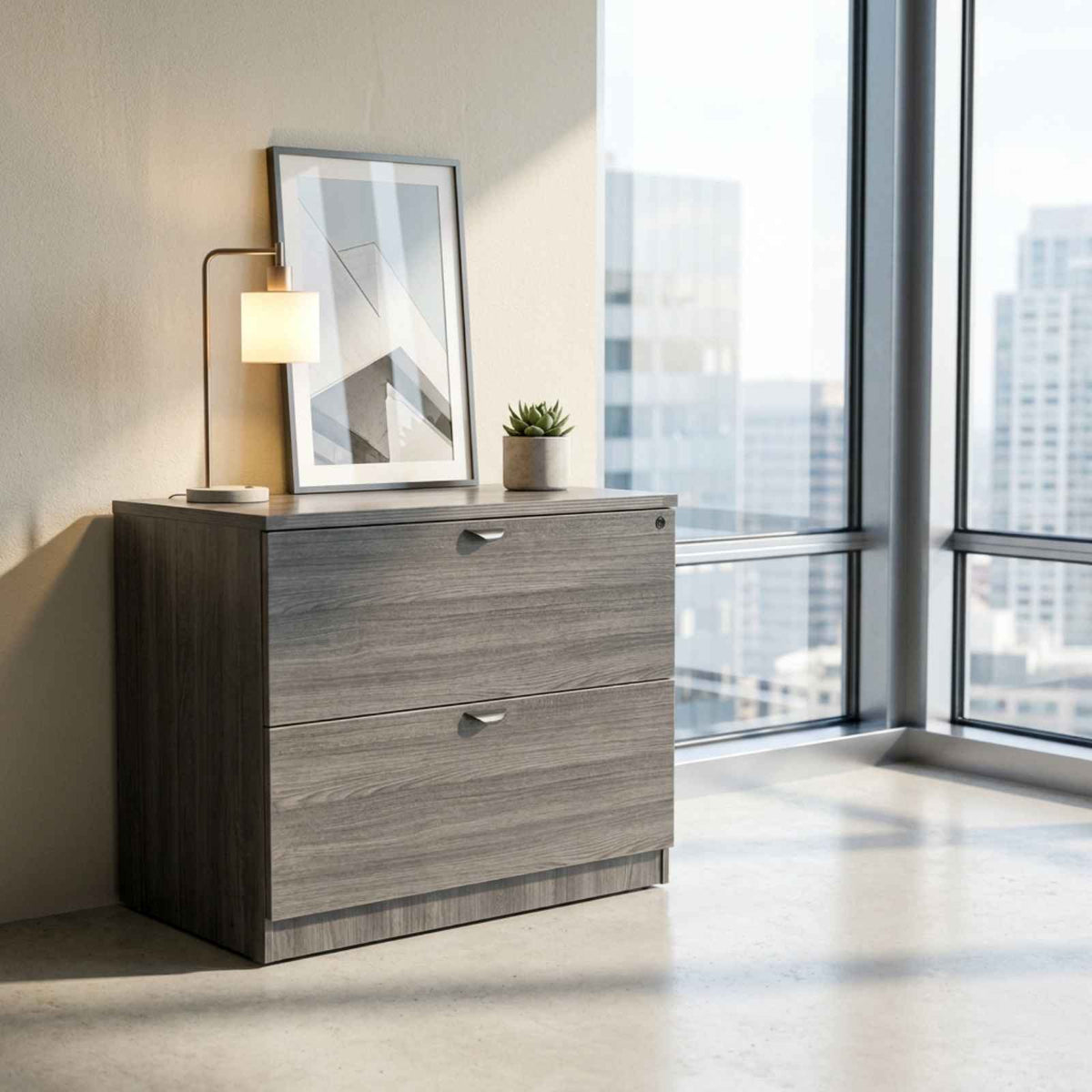 Bellagio 2 Drawer Lateral File Cabinet