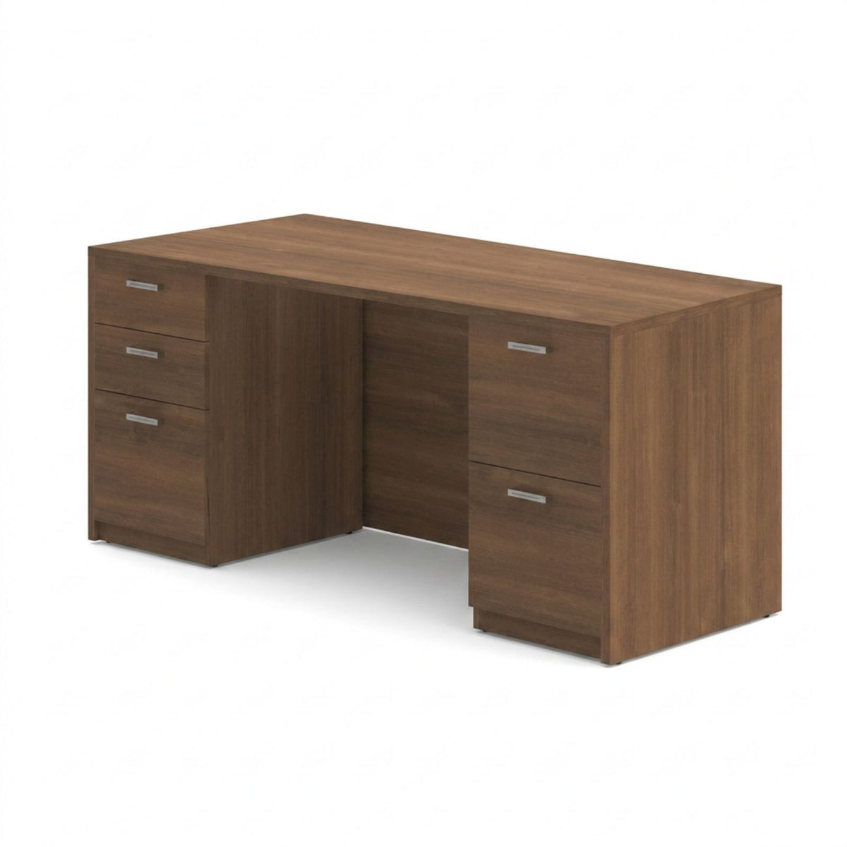 Bellagio 71"W Storage Credenza With Full Double Pedestals