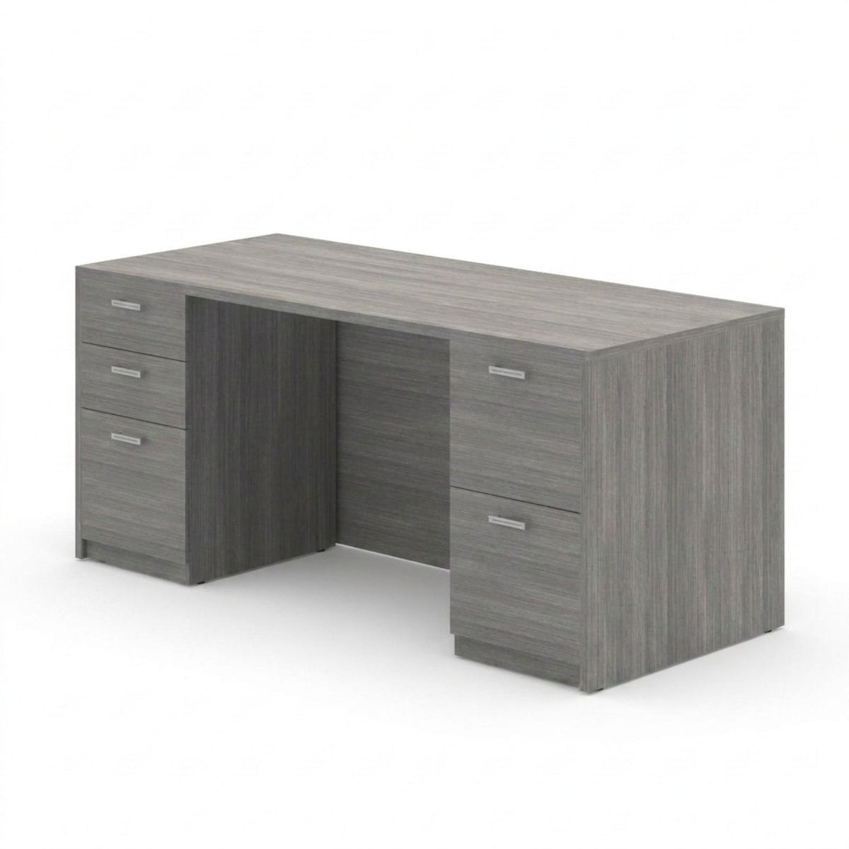 Bellagio 71"W Storage Credenza With Full Double Pedestals