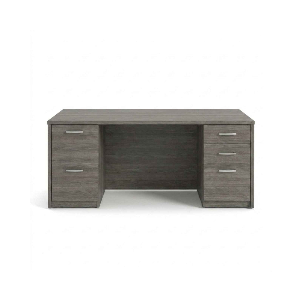 Bellagio 66"W Double Pedestal Rectangular Desk