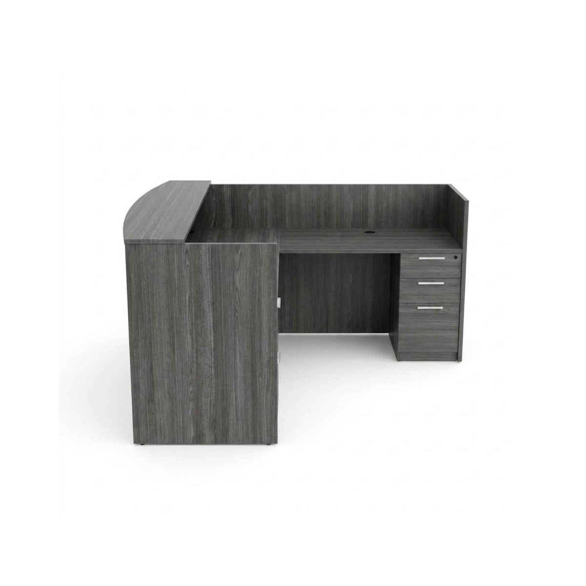 Bellagio L-Shaped Reception Desk with Transaction Counter