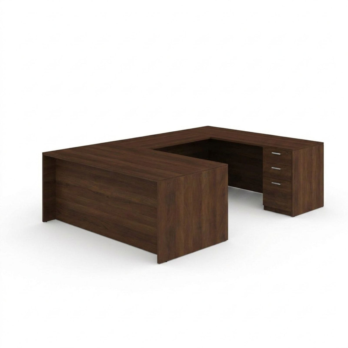 Bellagio U-Shaped Rectangular Desk