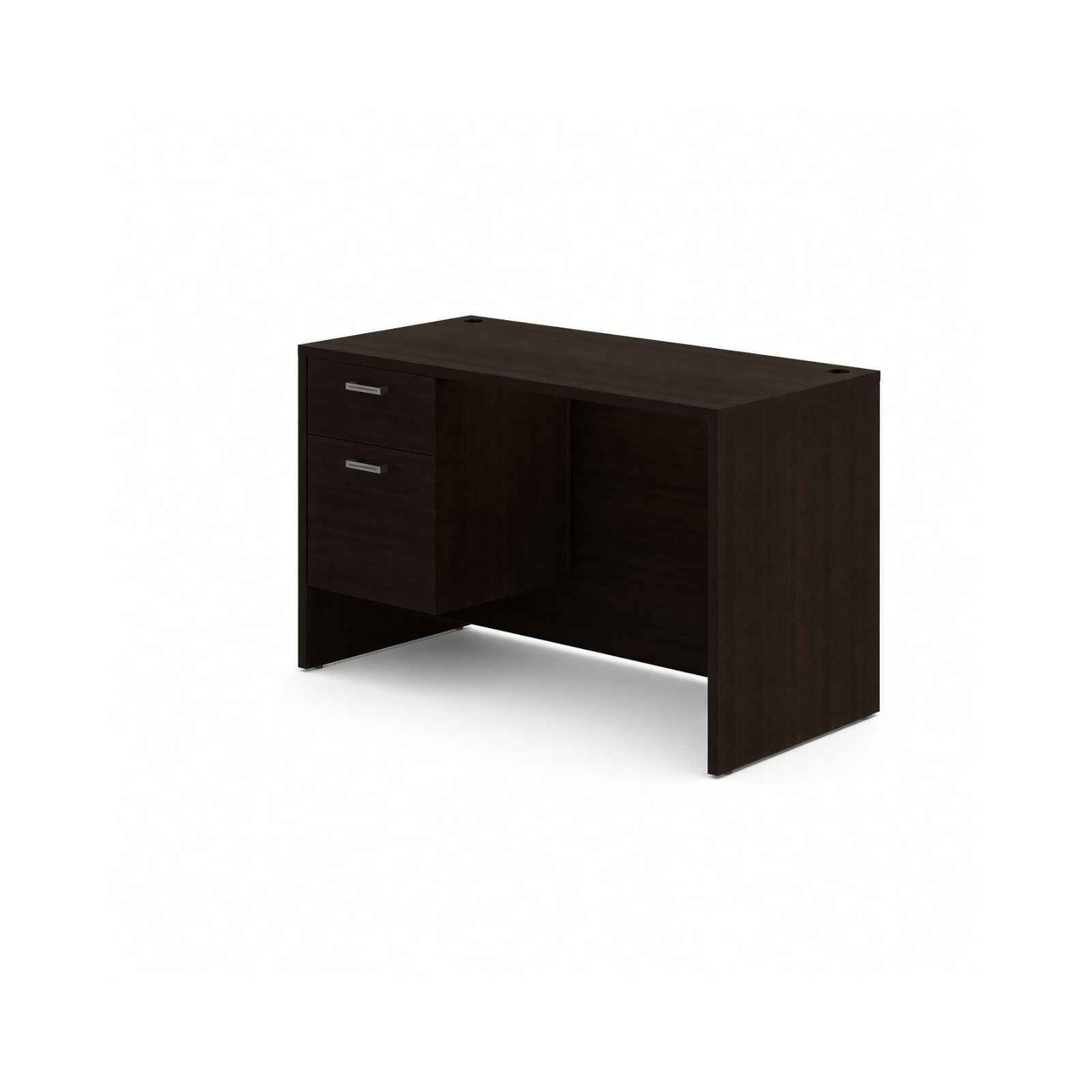 Carmel 48"W Suspended Single Pedestal Rectangular Desk