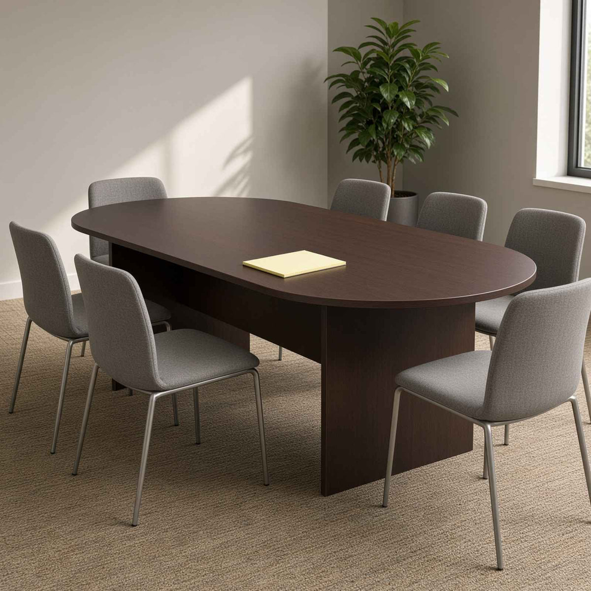 Carmel 6' Racetrack Conference Table