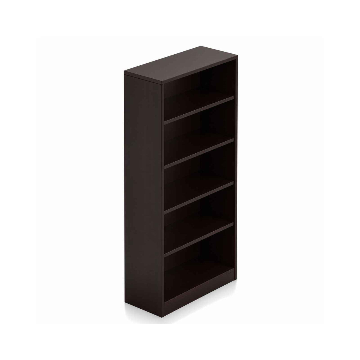 Carmel 69"H 5-Shelf Bookcase