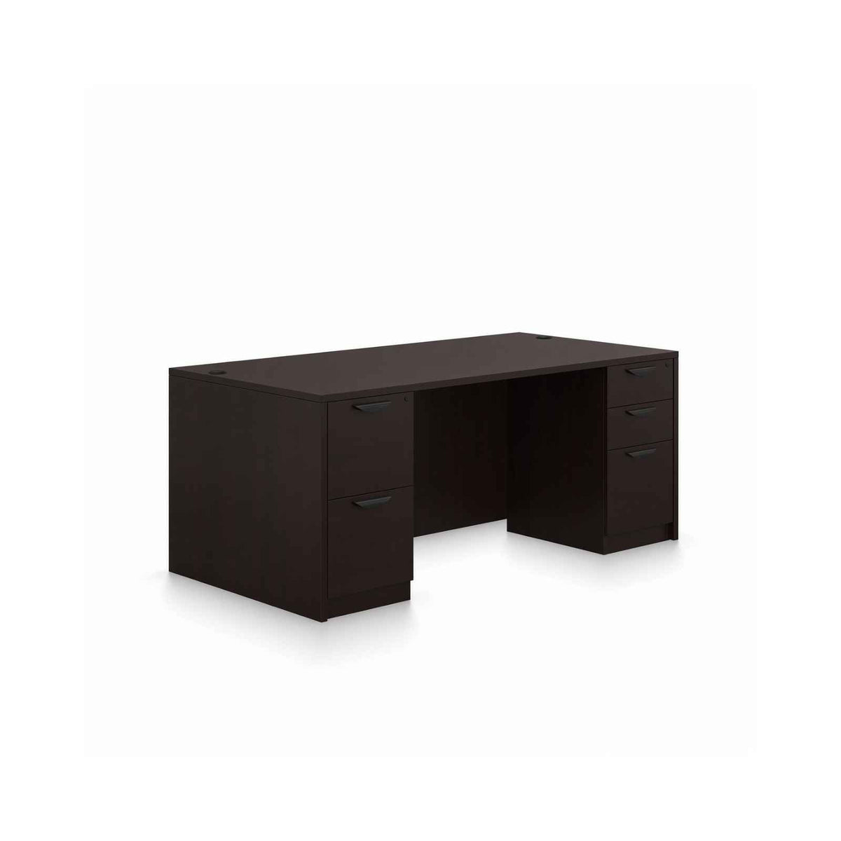 Carmel 71"W Double Pedestal Rectangular Desk