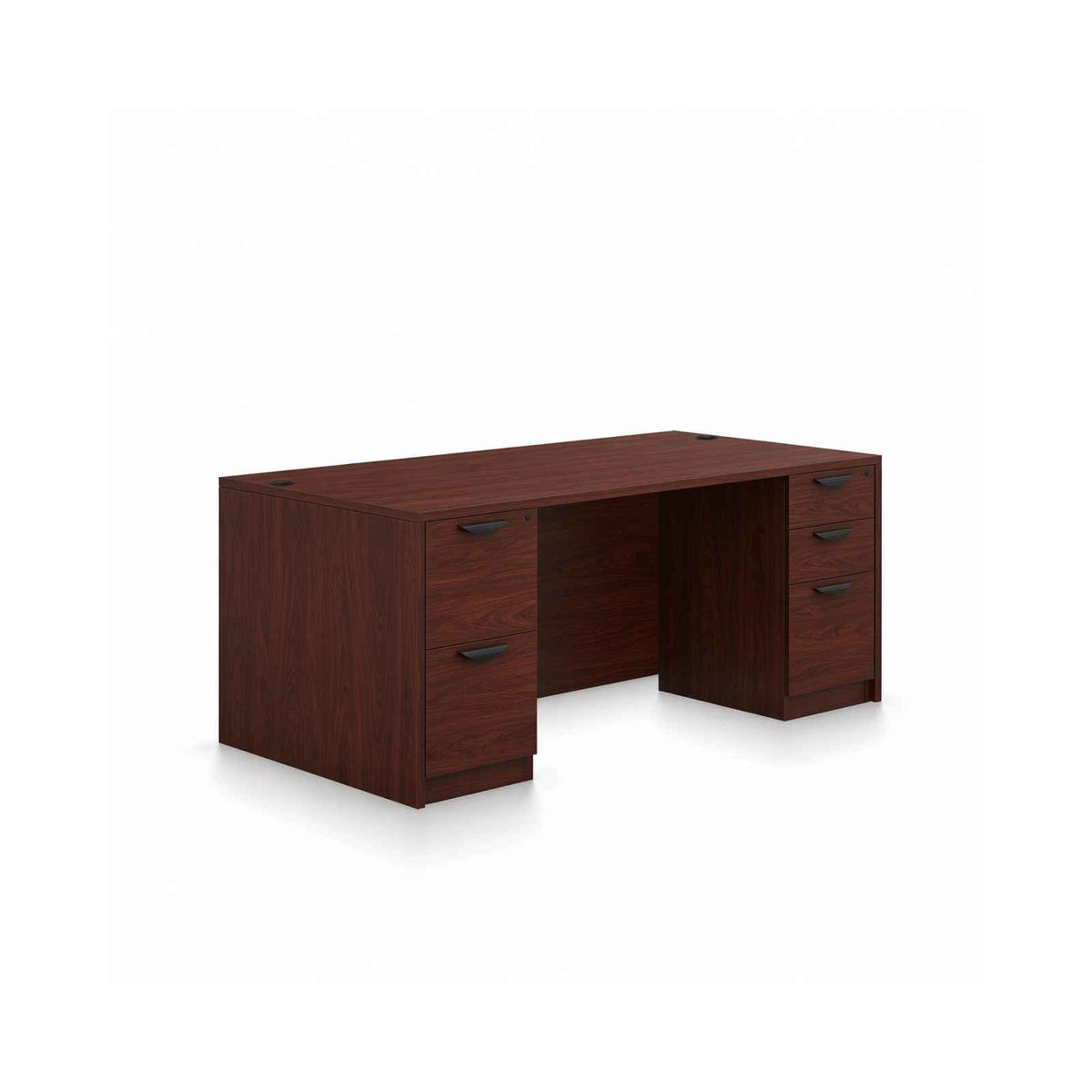 Carmel 71"W Double Pedestal Rectangular Desk