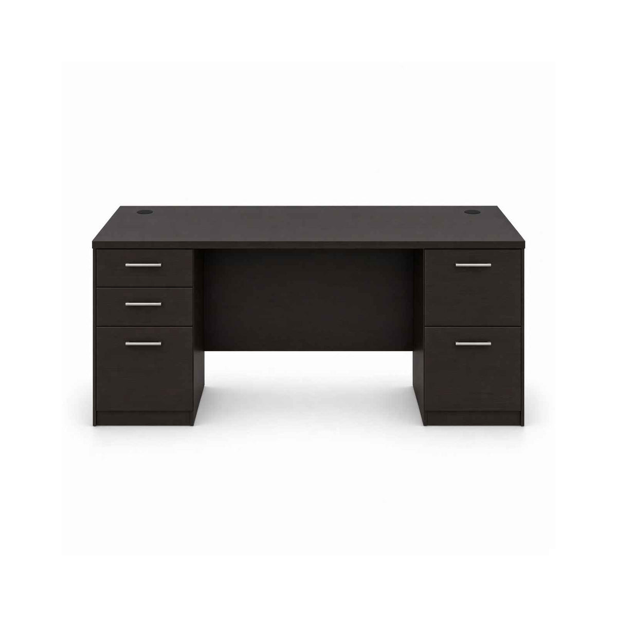 Carmel 71"W Storage Credenza with Full Double Pedestals