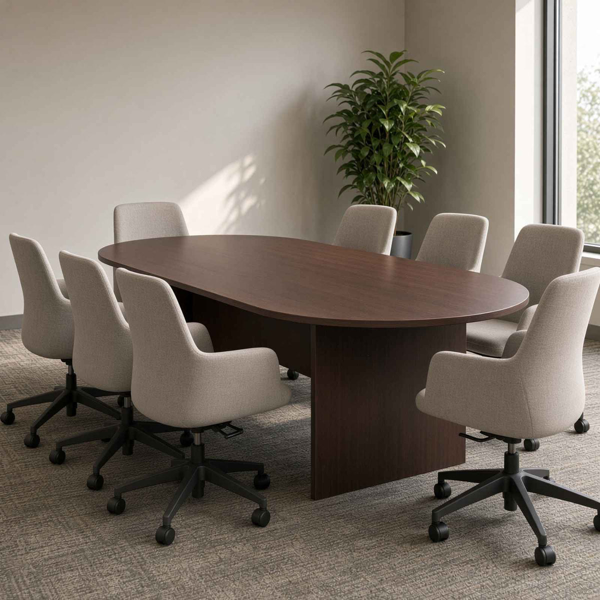 Carmel 8' Racetrack Conference Table