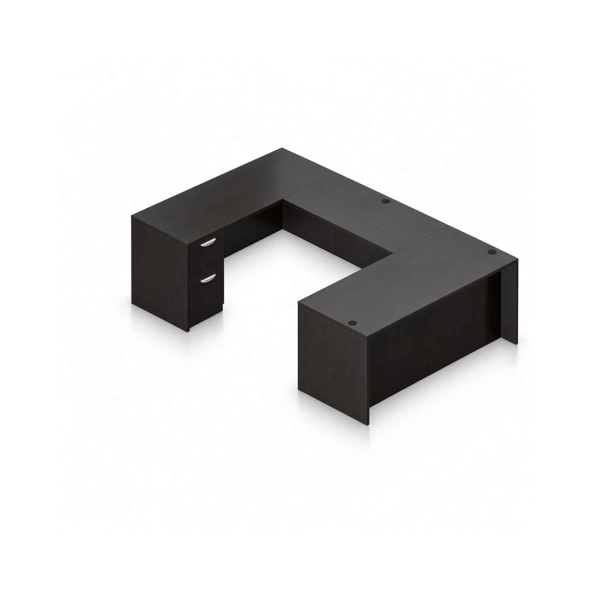 Carmel Executive U-Shaped Desk with Full Pedestals