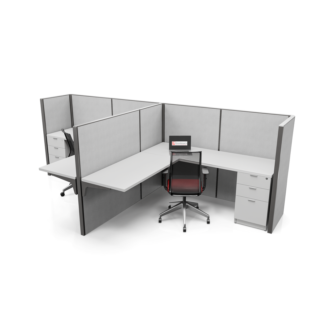 Modern Office Cubicles 6'x6' (48"H) EPIC