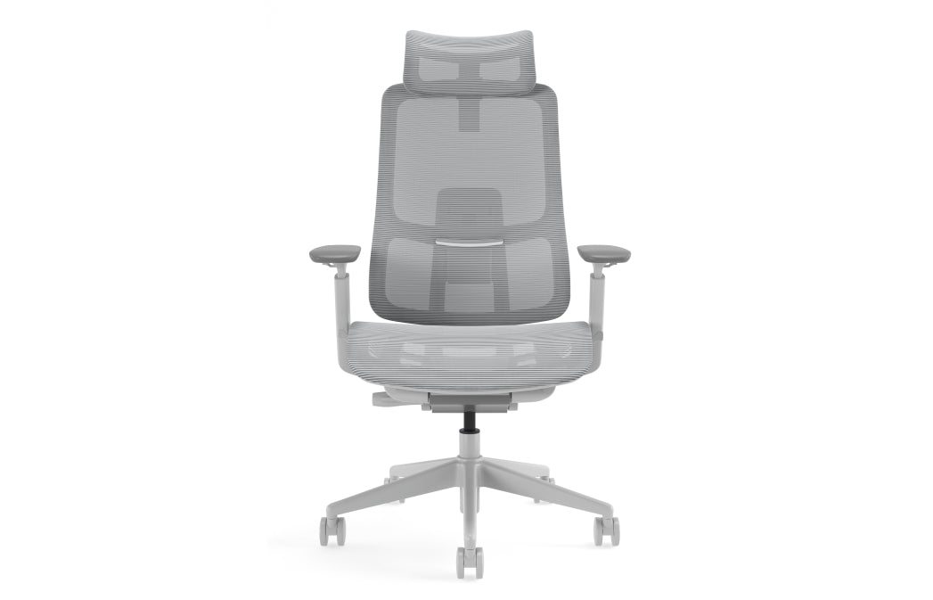 Flex high back task chair with headrest