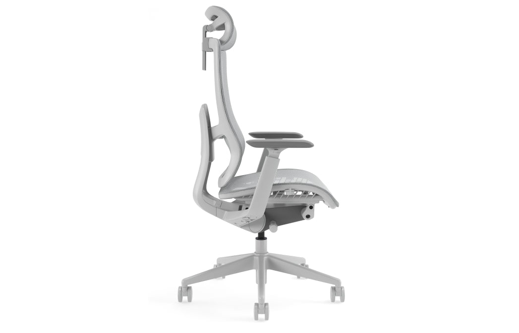 Flex high back task chair with headrest