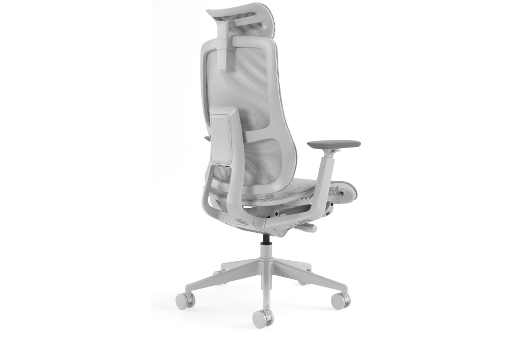 Flex high back task chair with headrest
