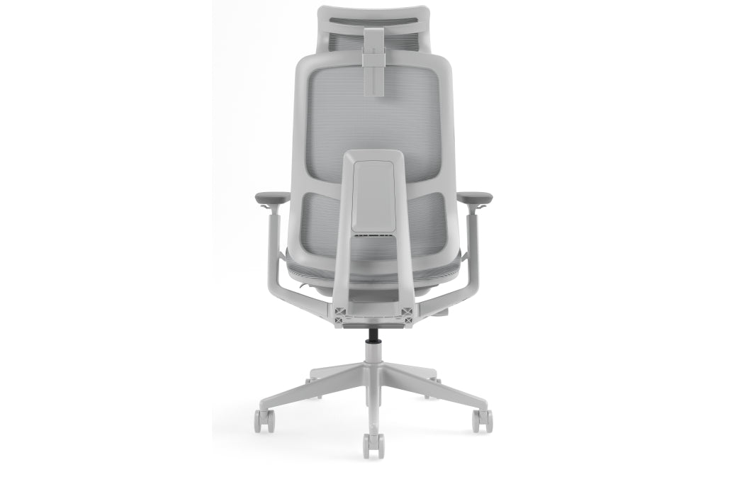 Flex high back task chair with headrest