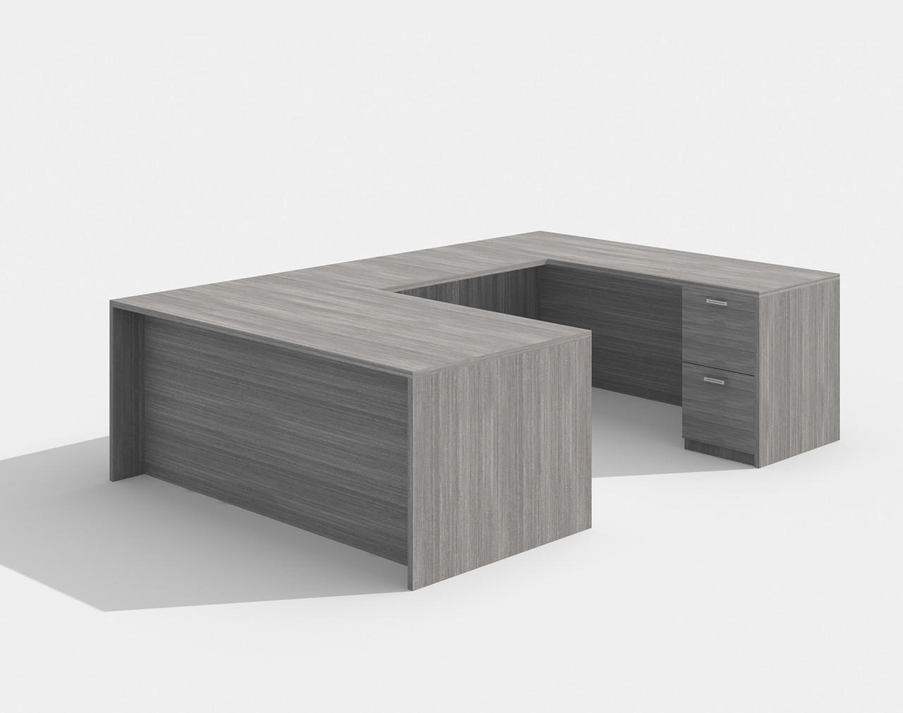 Bellagio U-Shaped Rectangular Desk