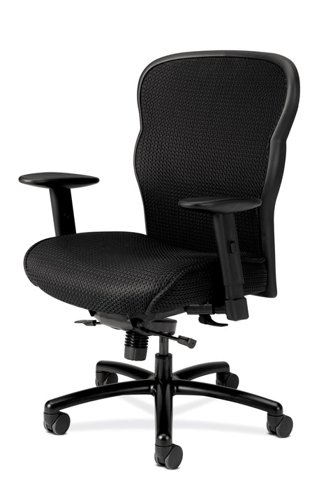 Breathable Big and Tall High-Back Office Chair - Freedman's Office Furniture - Front Left Side