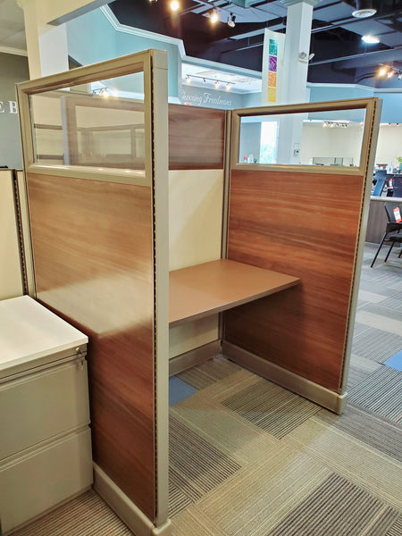Pre Owned Telemarketing Office Cubicle | 48x36 - Freedman's Office Furniture - Cubicle