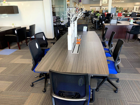 Santa Monica Conference Office Table - Freedman's Office Furniture - Office set up