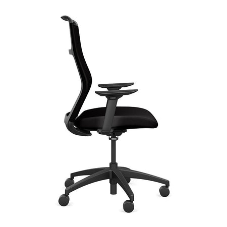 Horizon Ergonomic Office Chair | Base All Black Model - Freedman's Office Furniture - Right Side