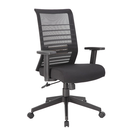Bedarra Horizontal Mesh Back Task Chair | Black - Freedman's Office Furniture - Main